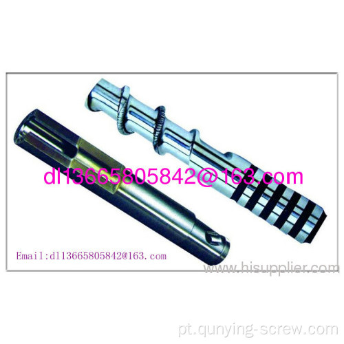 Pvdf Plastic Customed Screws For Injection Mechanical Machine 